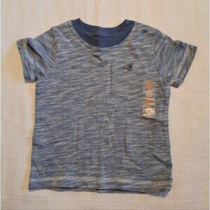Gymboree boys size 6-12 months boys blue short sleeved shirt 2015, NWT